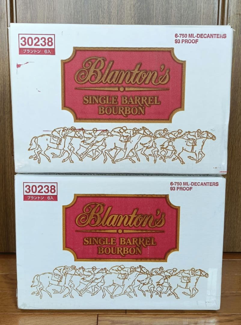 宝酒造 ブラントン シングルバレル レッド 2ケース Blanton
