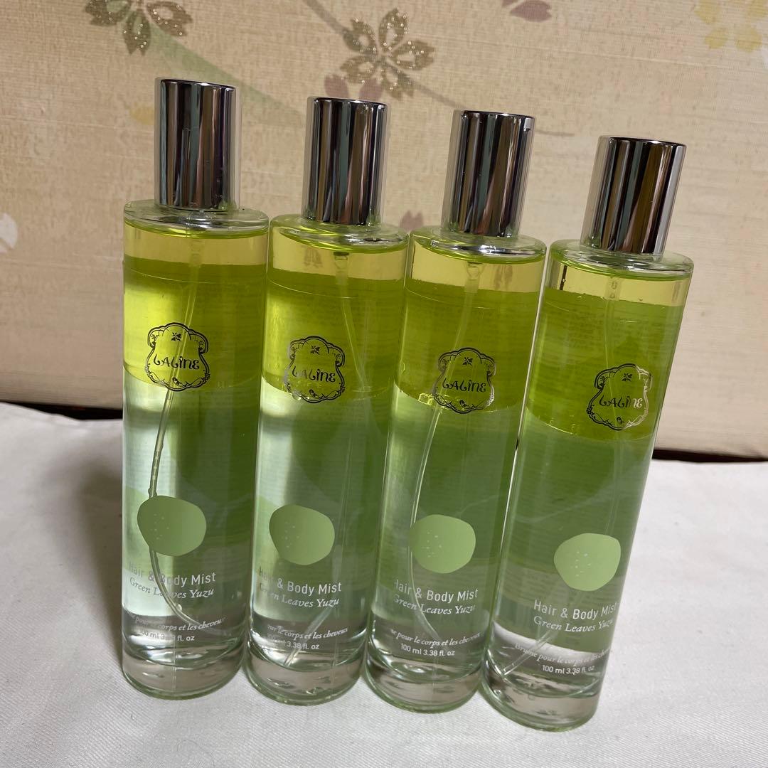 ラリン　ヘア&ボディミスト４本セット　グリーンリーブスの香り