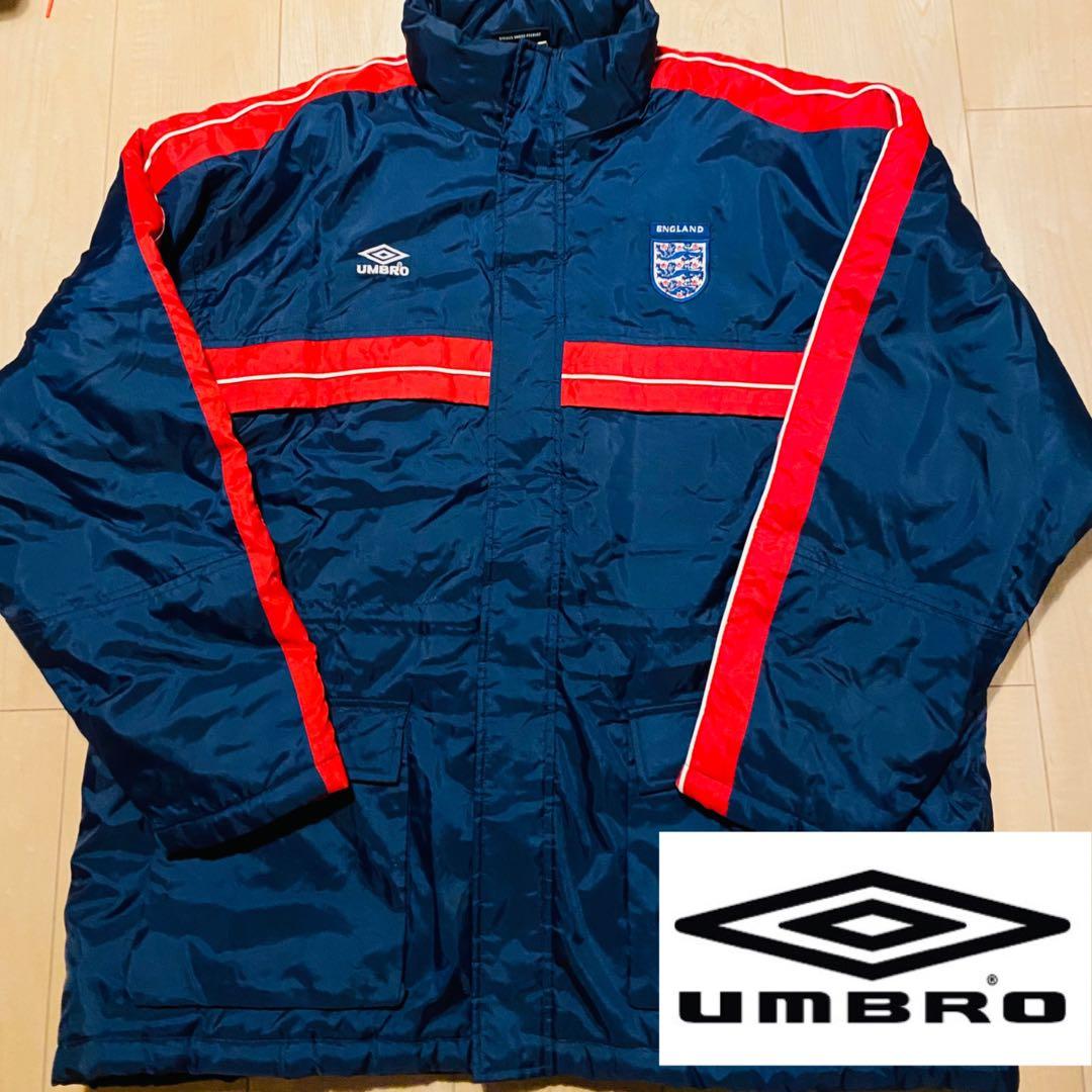 umbro アンブロ サッカーイングランド代表 中綿ナイロンジャケット