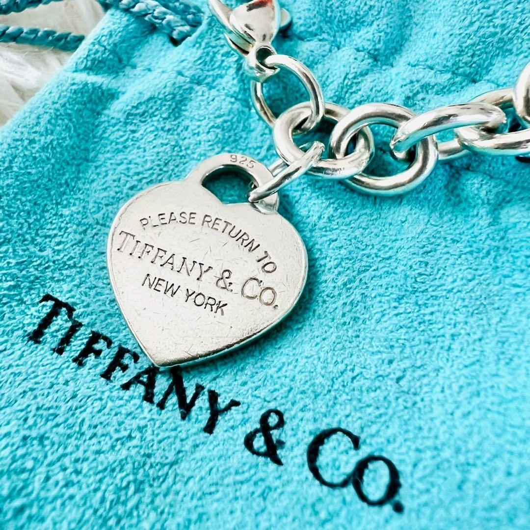 ✨美品✨ティファニー　ブレスレット　リターントゥ　ハートタグ　ハート　チェーン
