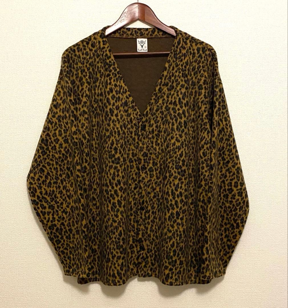 トップス 21AW South2 West8 S.S. V Neck Cardigan