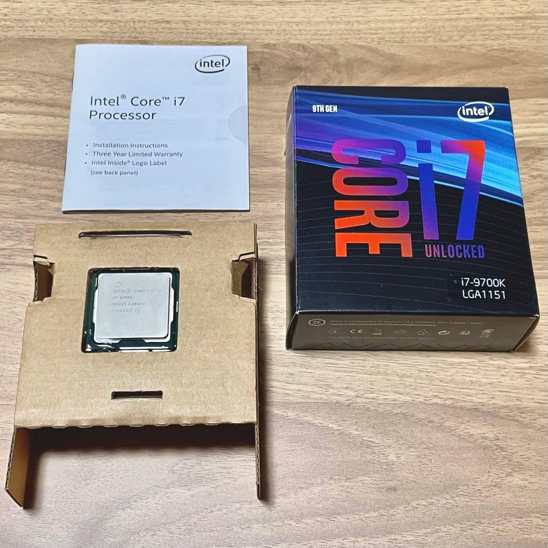 キ*キ様 動作確認済 美品 Intel Core i7-9700K CPU LG