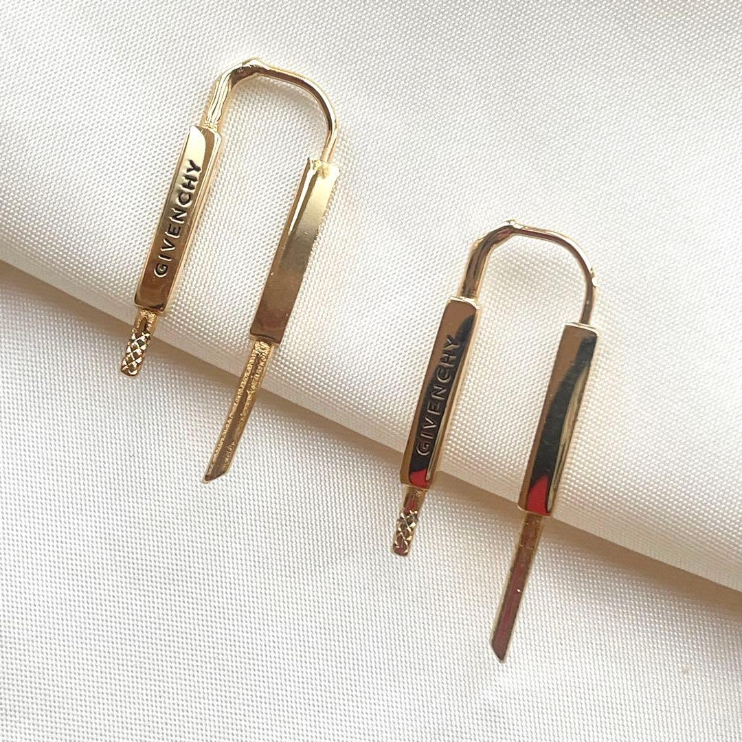 GIVENCHY ジバンシィ ユーロック ロック ピアス　レディース 金