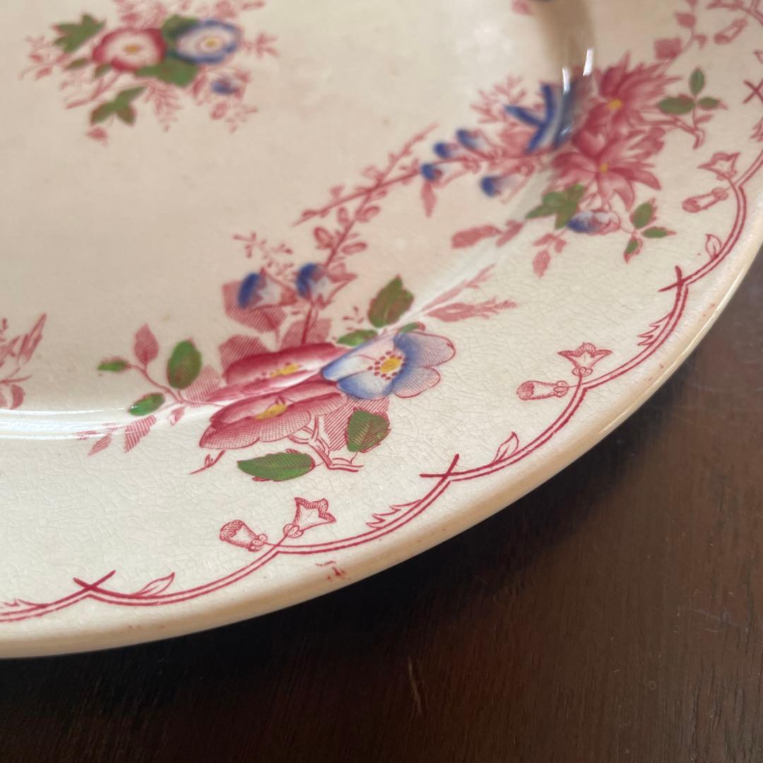 サルグミンヌ 花柄平皿 2枚セット BERTHA 約22.5cm