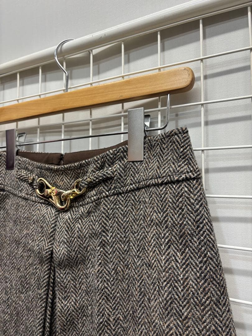 ［CELINE］セリーヌ　ウール　 スカート　36 2511-093