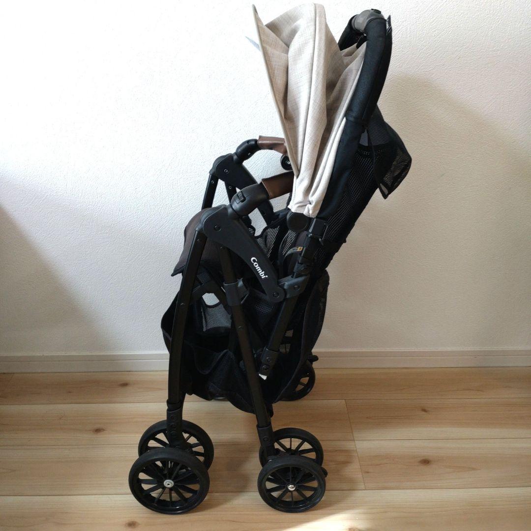 コンビ　Combi Acbee plus 　AO 美品　ベージュ ベビーカー