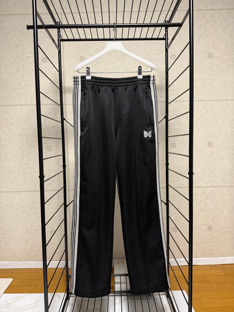 LHP 限定 ニードルストラックパンツ　ブラック S 黒 ストリート モード