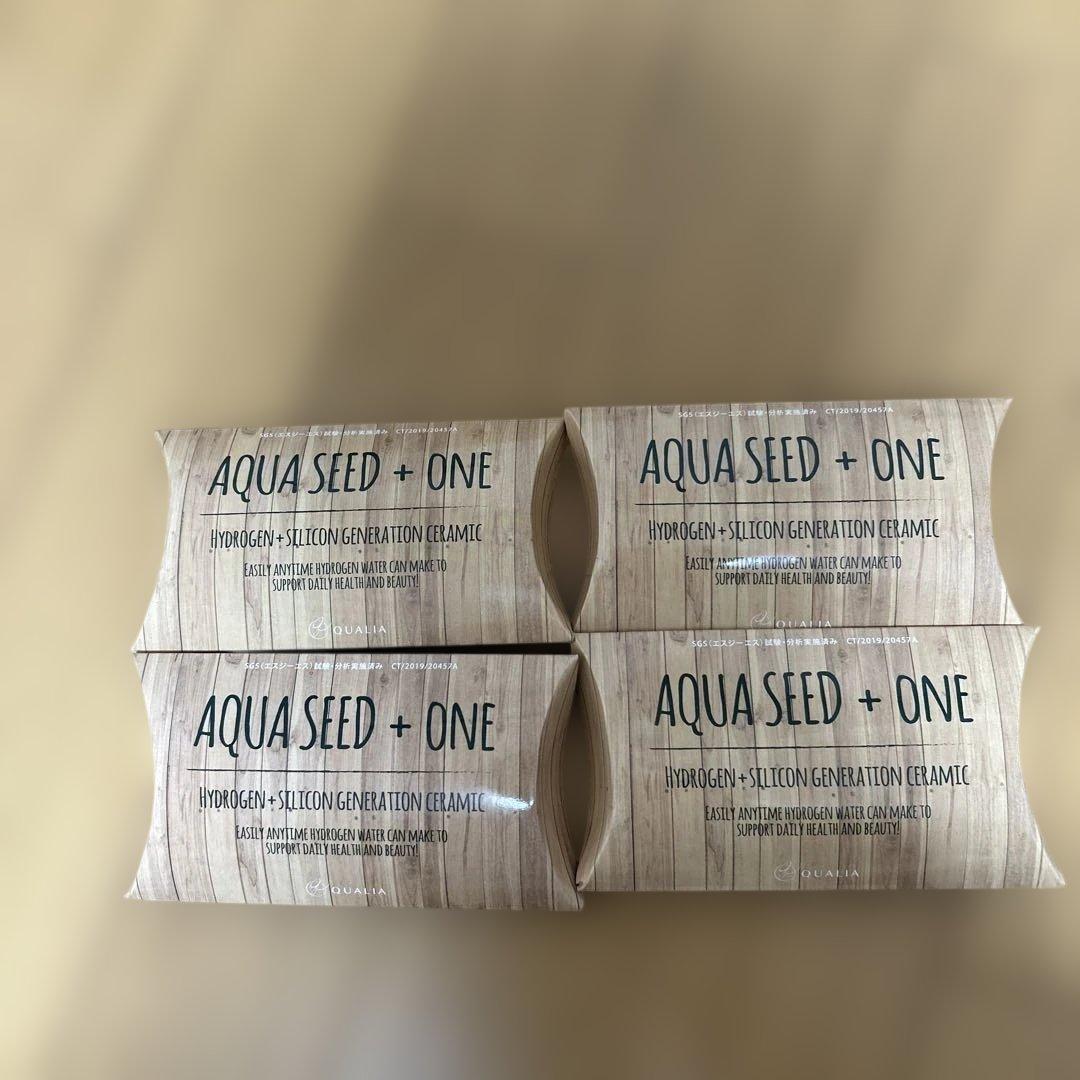 AQUA SEED + ONE 水素生成セラミック 4セット