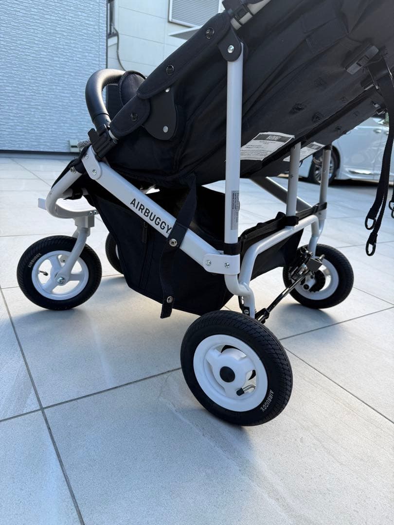 AIRBUGGY ダブルベビーカー ブラック/グレー