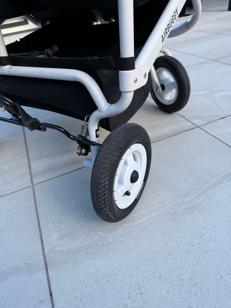 AIRBUGGY ダブルベビーカー ブラック/グレー