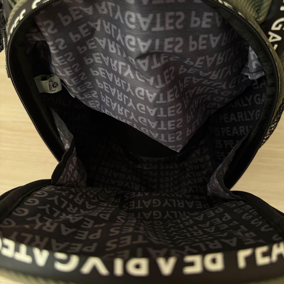 現行モデル　パーリーゲイツ　キャディ バッグ　モスグリーン　スタンド式　軽量