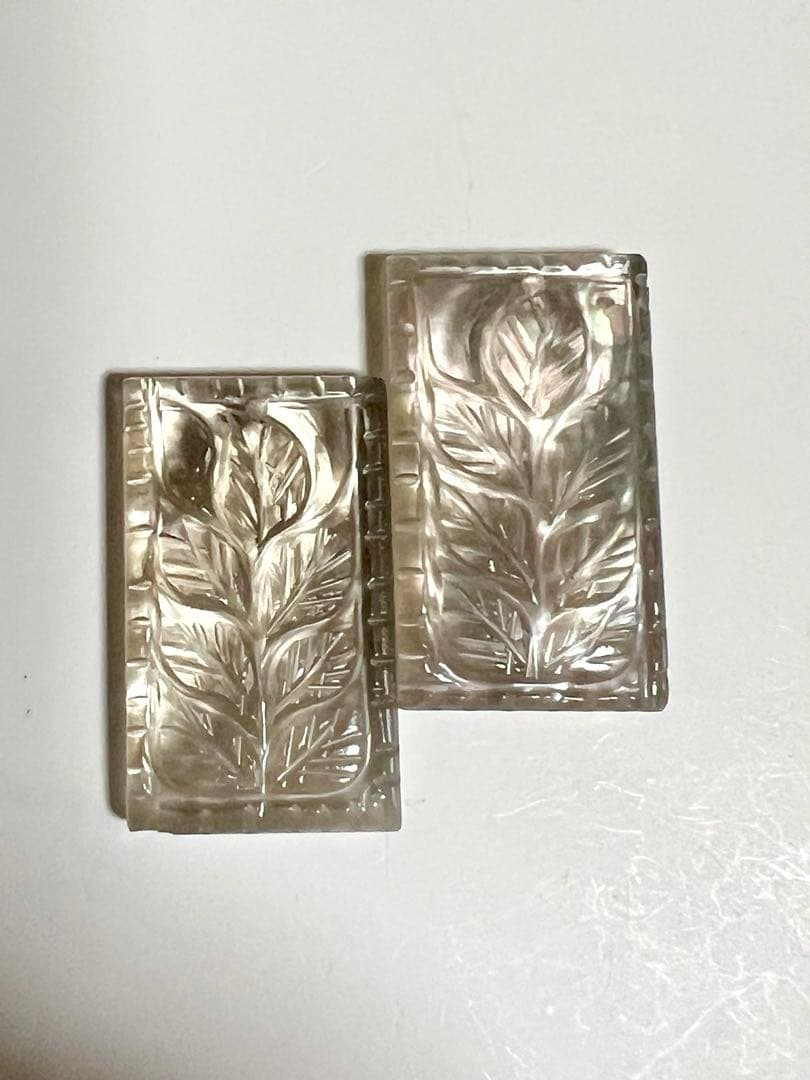 Kaya❤️ヘリコニアリーフ、ムーンカービング　14kgfチャーム