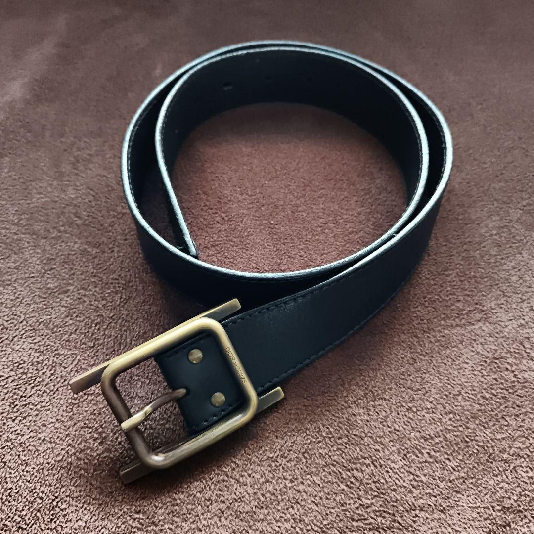 Dior homme エディスリマン期のHバックル型ベルト