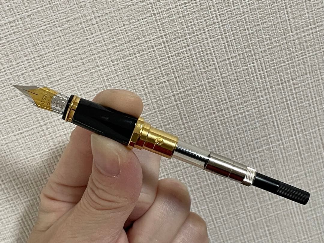 WATERMAN IDEAL PARIS 18K 750 万年筆+カートリッジ