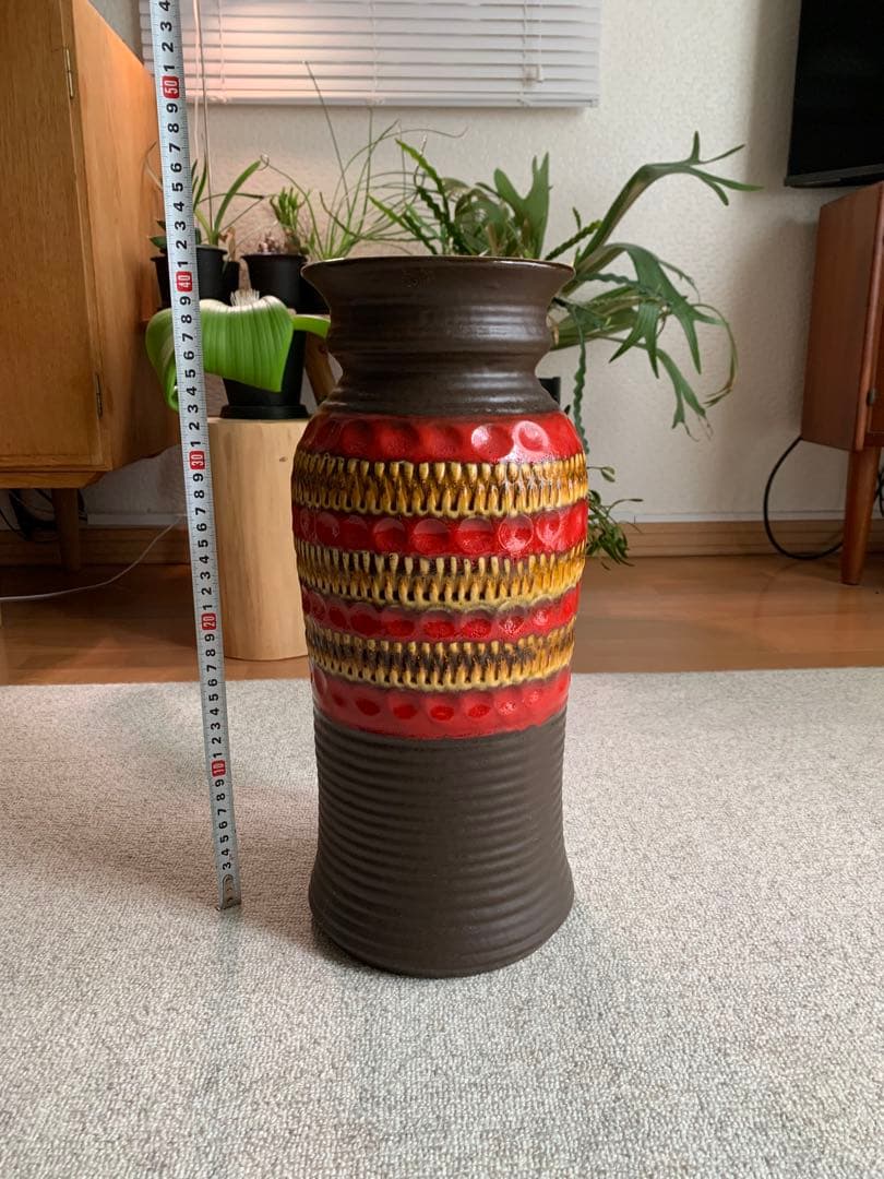 fatlava 西ドイツ製　花瓶　花器　ベース