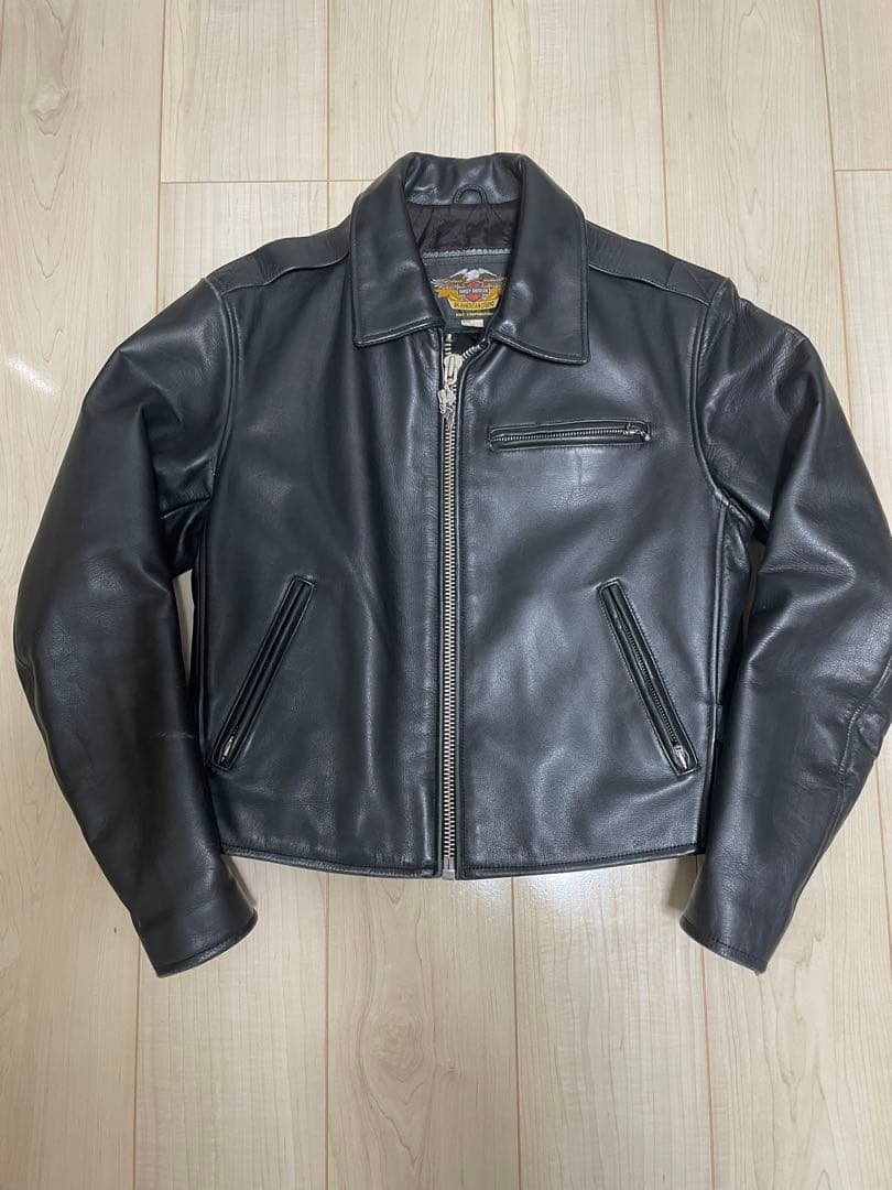 ハーレーダビッドソン シングルライダース/サイズS ショート丈【美品】