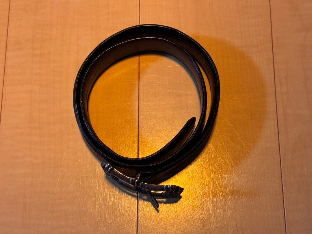 V*様 本物　クロムハーツレザーベルト