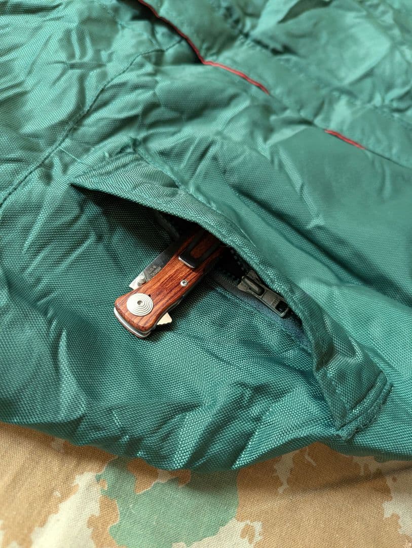 KAWASAKI カワサキ ナイロンジャケット ワークジャケット バイク 古着