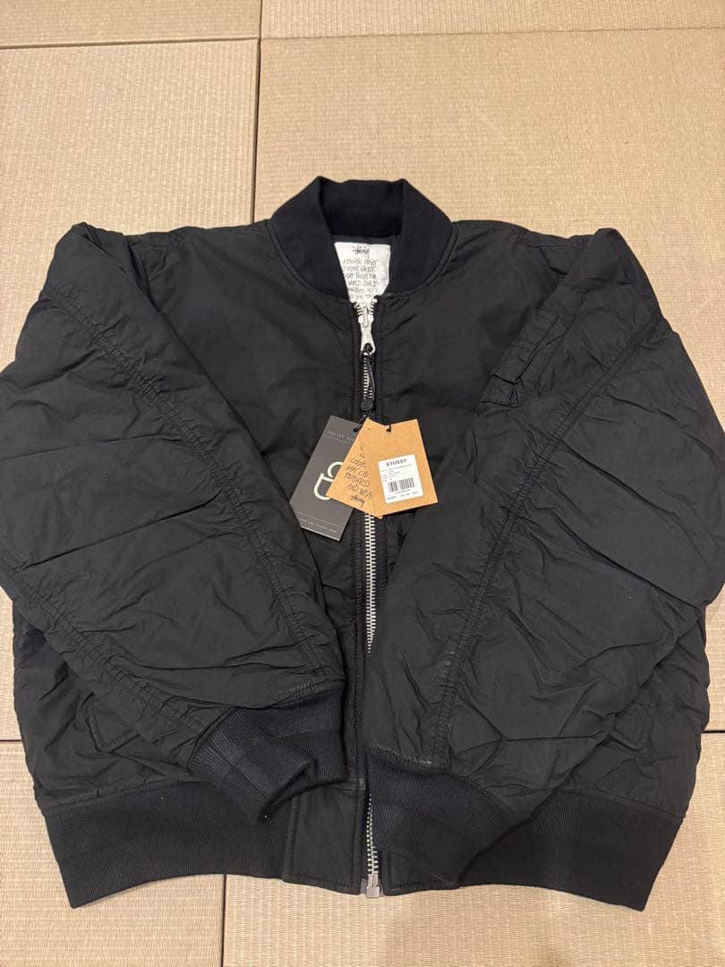 【おまけ】stussy WAXED BUILT BOMBER JAC