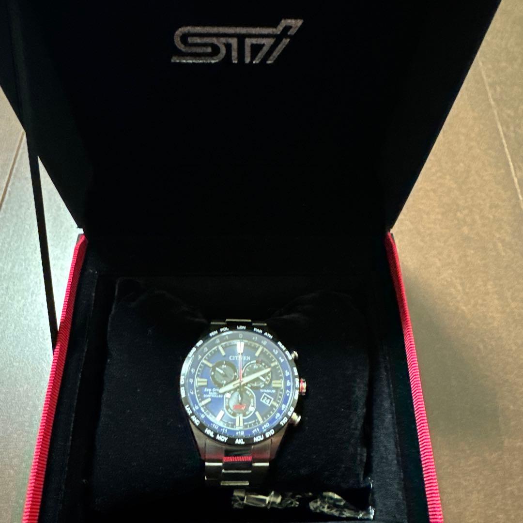 STI SPORTS CHRONOGRAPH 2025 時計　CITIZEN