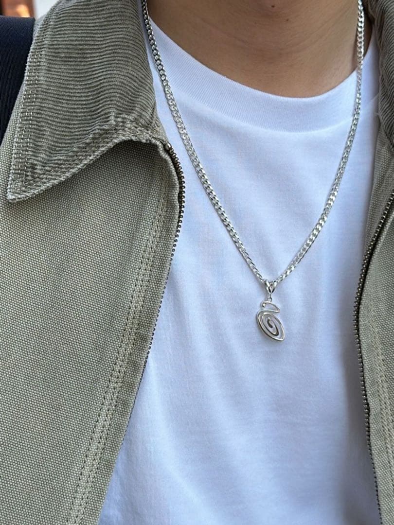 ステューシー★Swirly S Chain Sterling Silve925