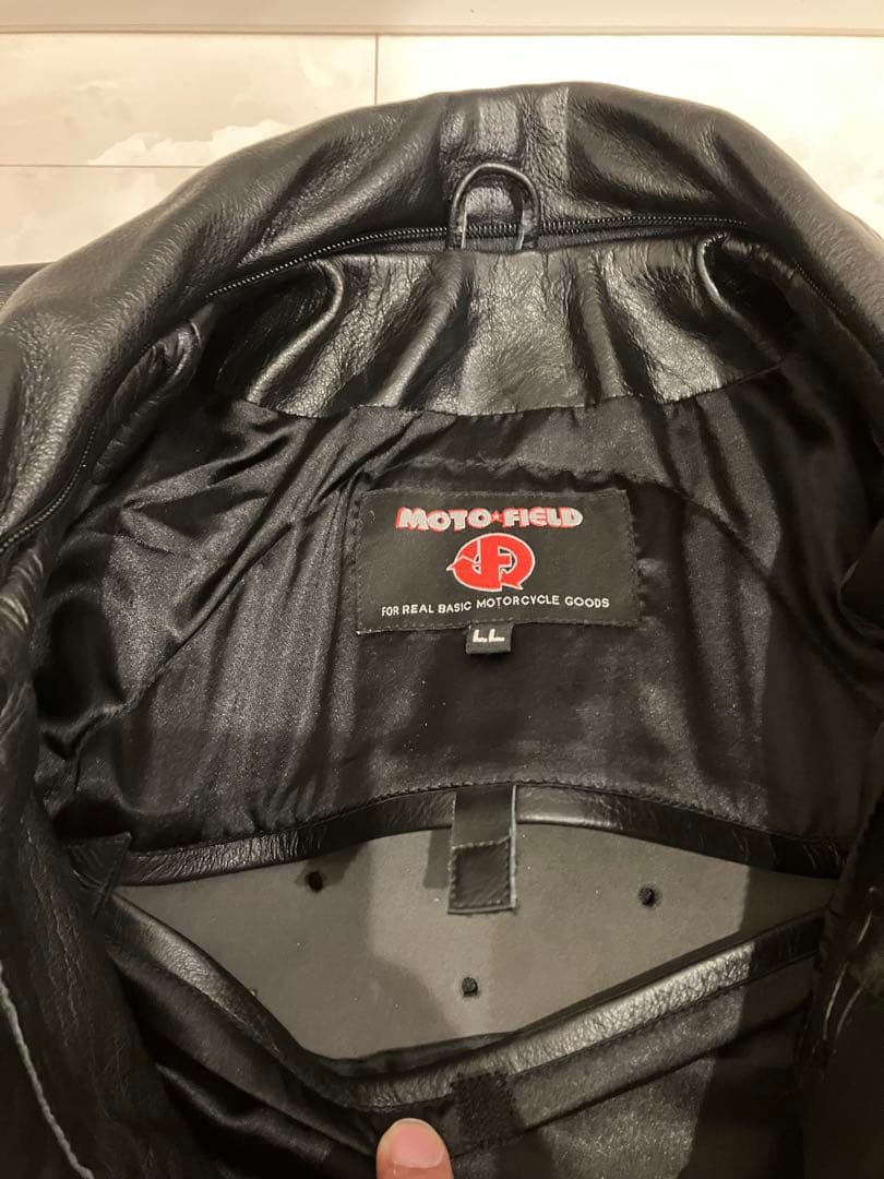モトフィールド　シングルレライダースジャケット　LL 脊椎パッドあり