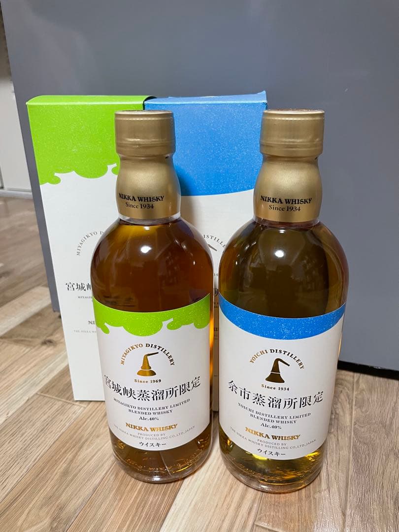 余市蒸溜所　宮城峡蒸溜所　限定ブレンデッドウイスキー