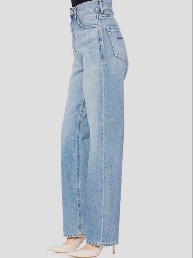 美品 YANUK ヤヌーク ボーイズストレートデニム LEA 57111231