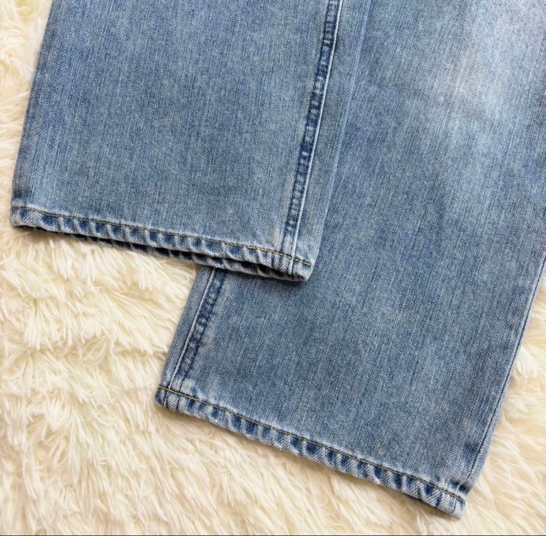 美品 YANUK ヤヌーク ボーイズストレートデニム LEA 57111231