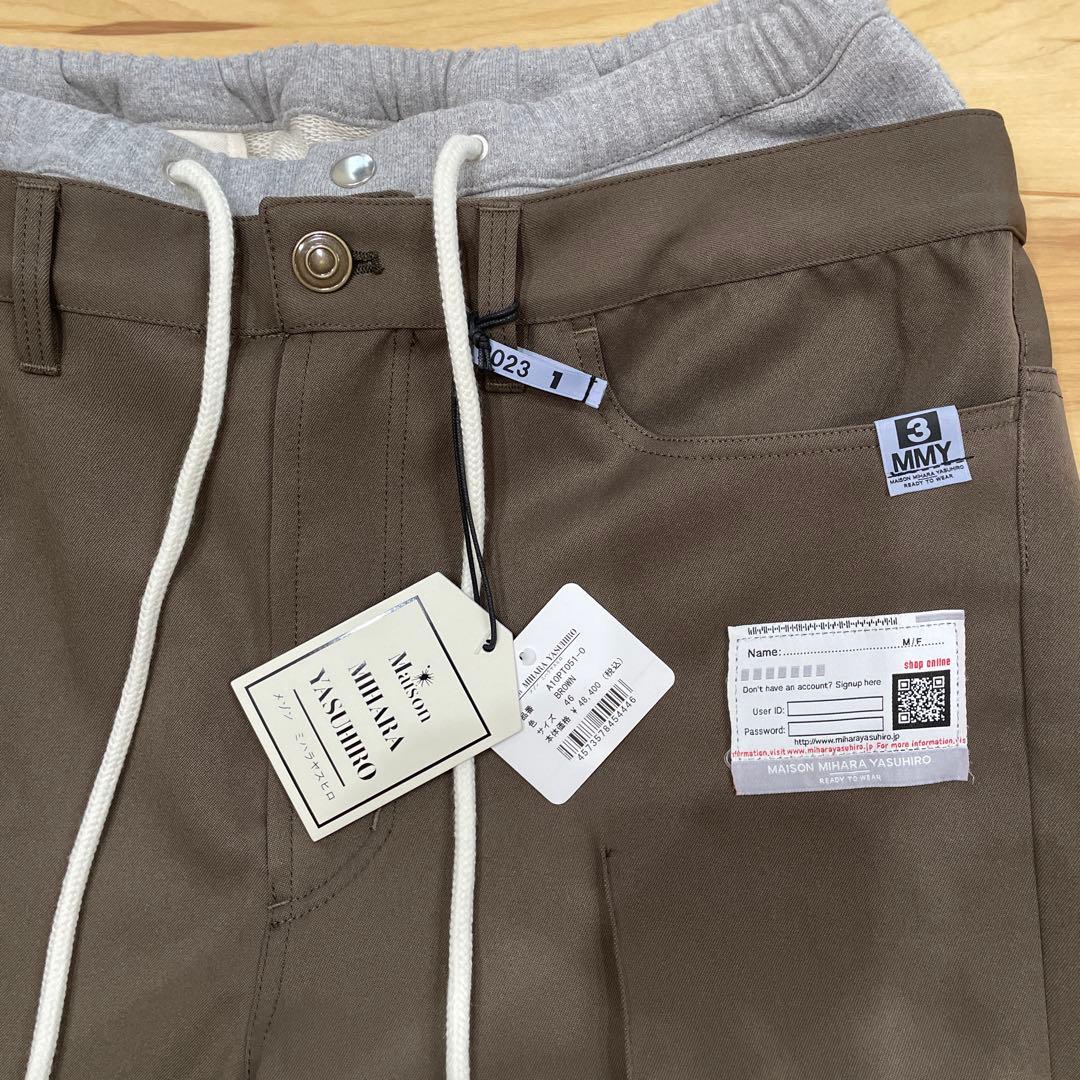 ミハラヤスヒロ　パンツ サイズ46 未使用品
