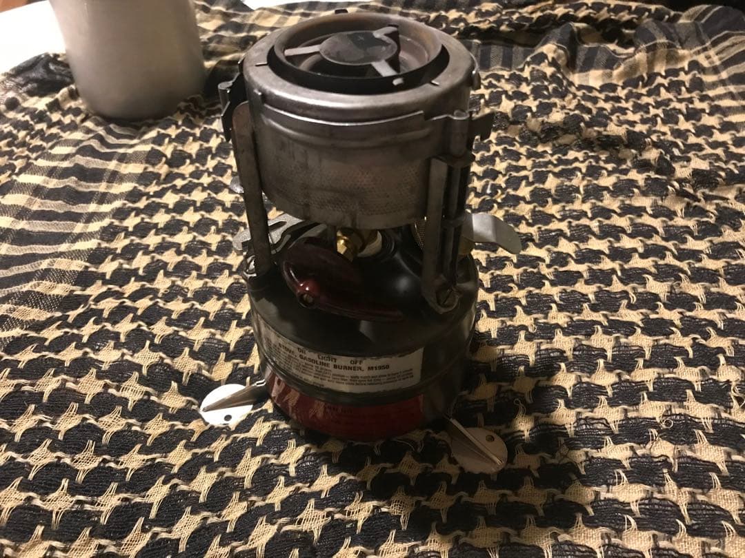 1987年製 シングルバーナー　ガソリンバーナー GIストーブ