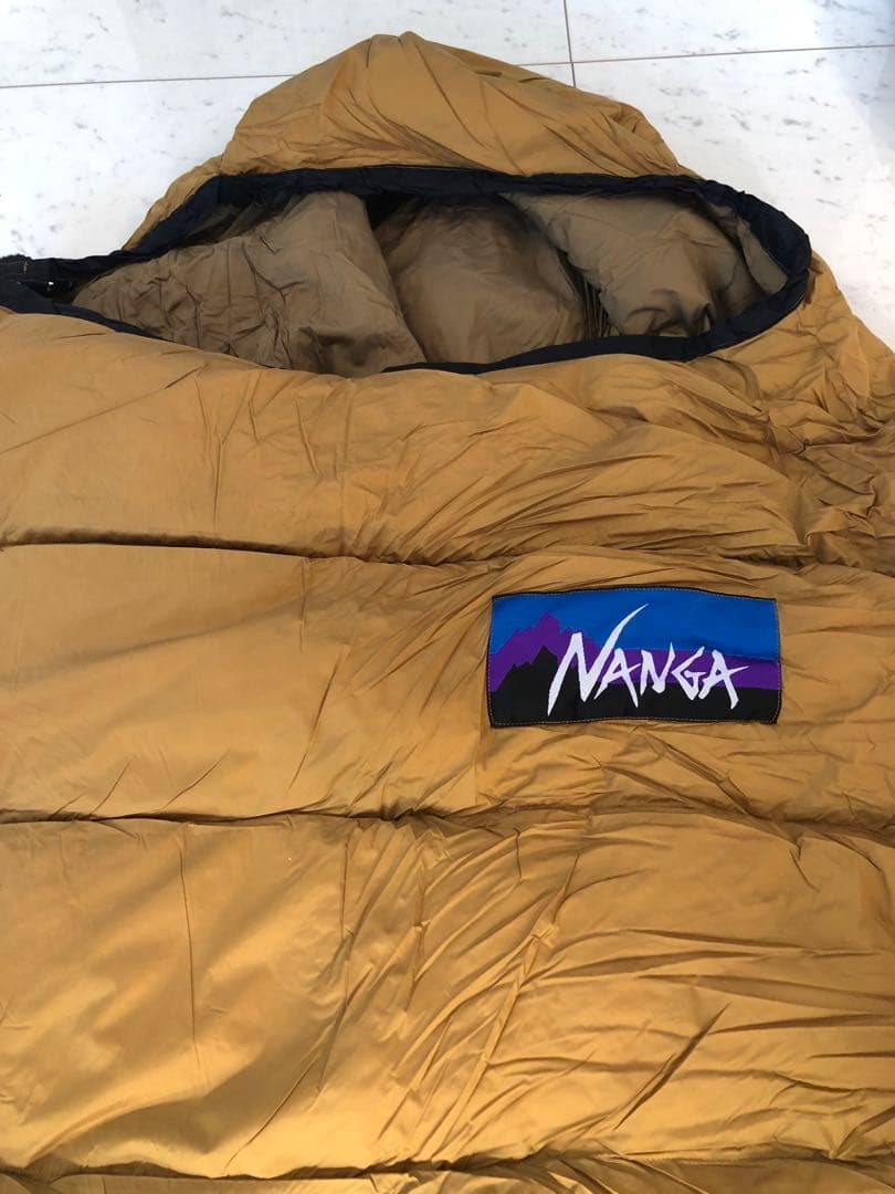 あ*も様 NANGA シュラフ オレンジ別注　360 寝袋　ナンガ