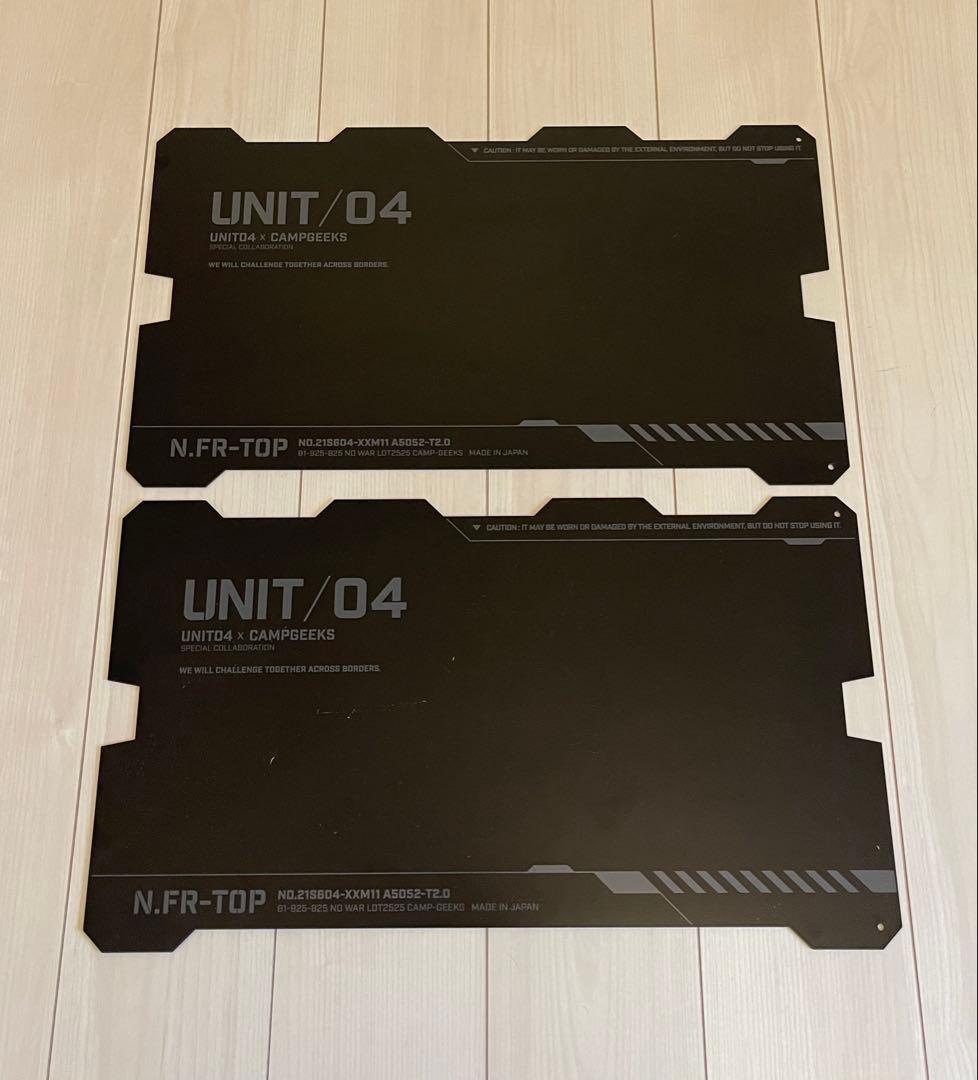 CAMP GEEKS N.FR-top TYPE UNIT/04 2枚セット