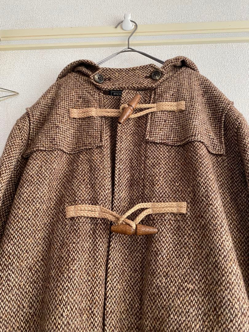 ラルフローレン【11】ロング ダッフル コート ウール100％