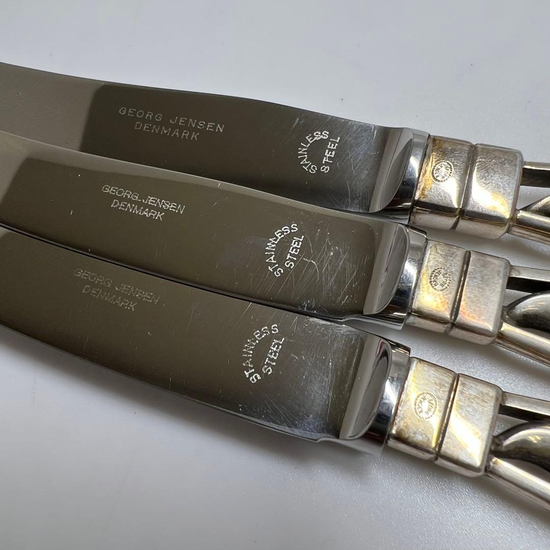 Poジョージジェンセンブロッサム　sterling925 デザートナイ3本