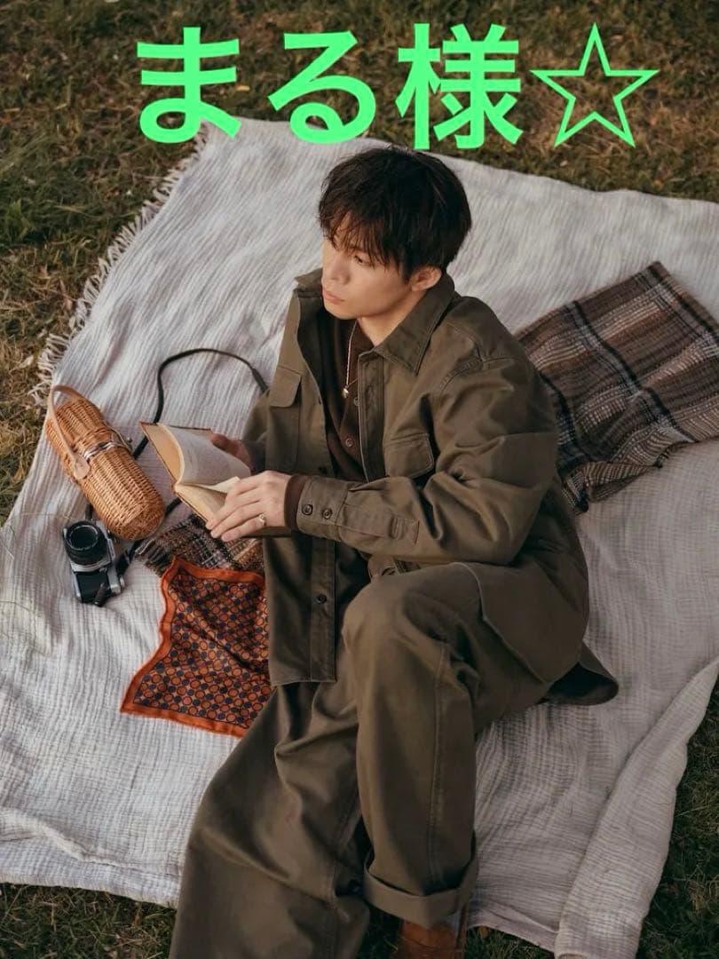 まる様☆BANANA REPUBLIC バナナリパブリック岸優太　スカーフ