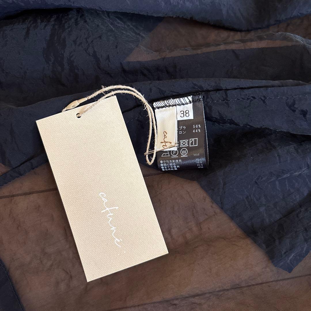 専用☆新品タグ付き☆cafune☆キュプラオーガンジーショートシャツ☆