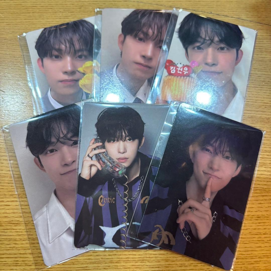 ボイプラ 2 アーカイブ展 韓国 トレカ 6枚セット 2週目 キムゴヌ②