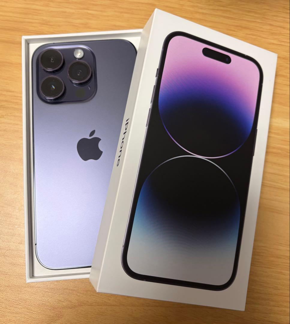 iPhone 14 Pro 128GB SIMフリー 美品 バッテリー80％
