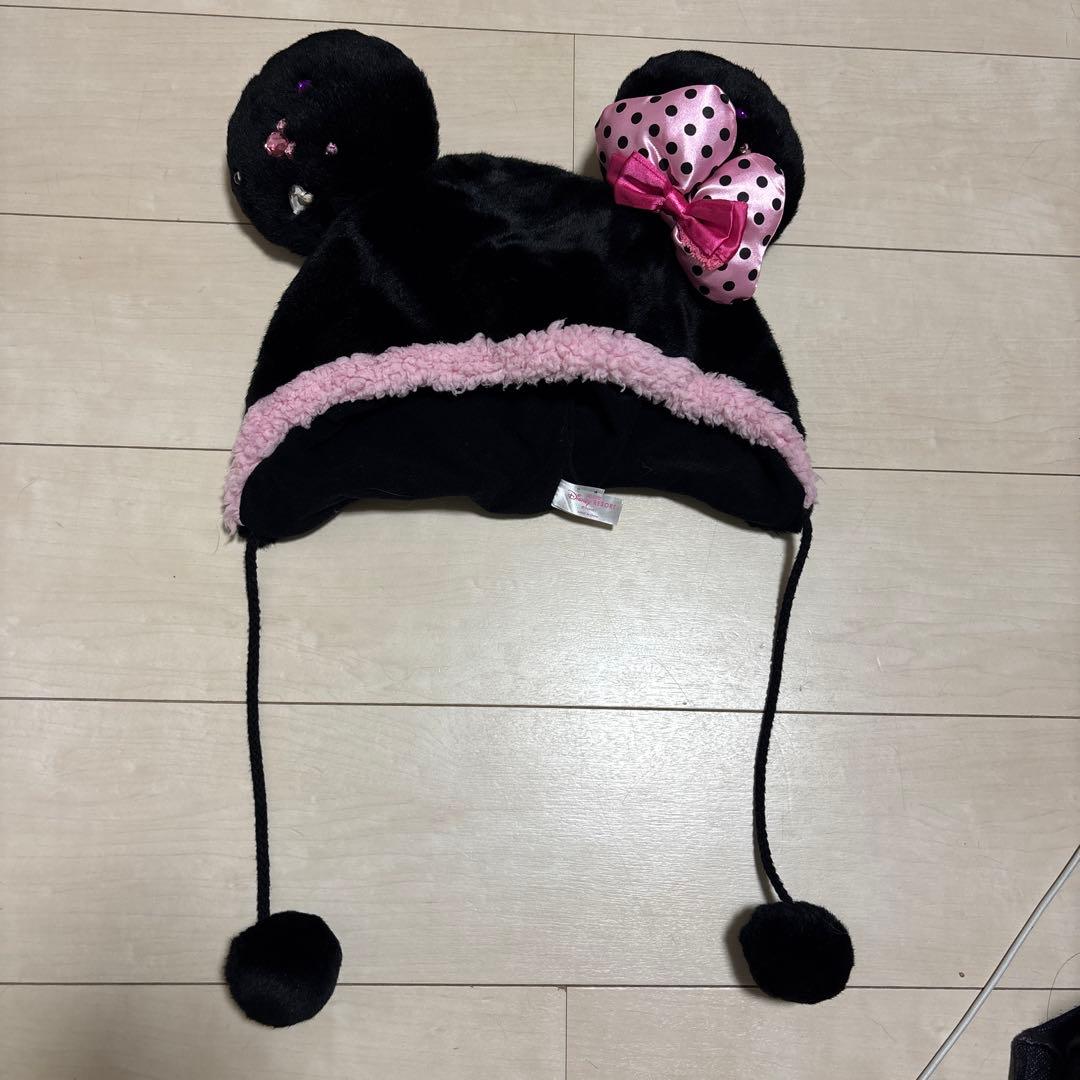 ディズニー　ファンキャップミニー　黒