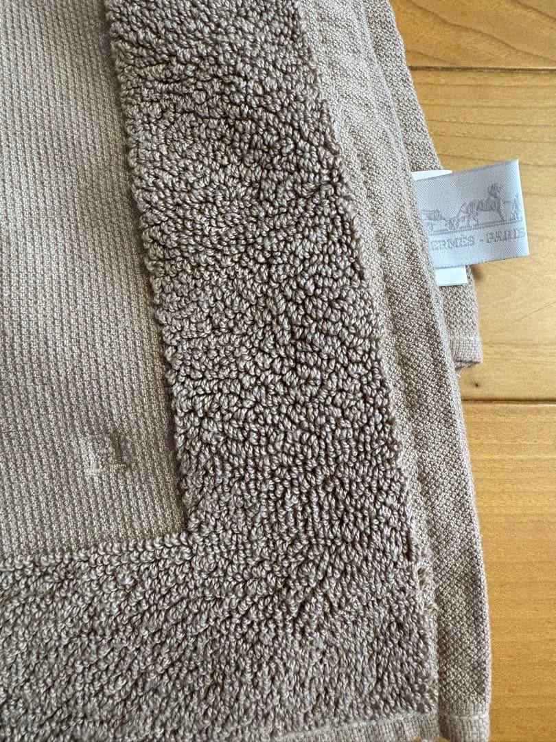 Hermès ベージュ バスマット