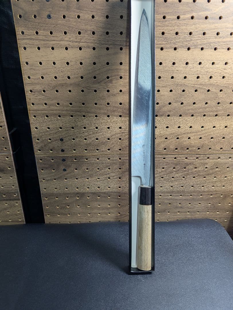 堺　一竿子忠綱作（柳刃）高級包丁