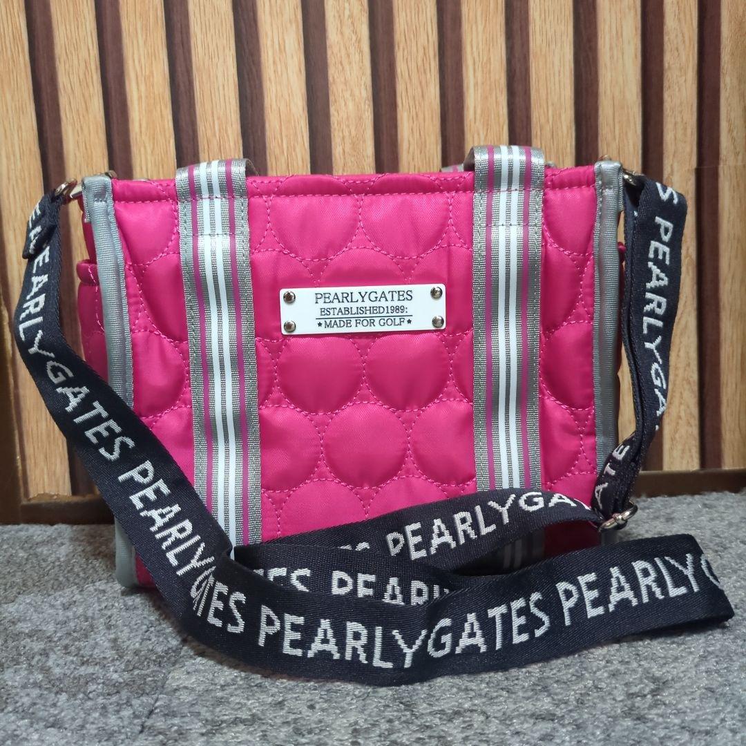 PEARLY GATES ゴルフバッグ ピンクほぼ新品✨