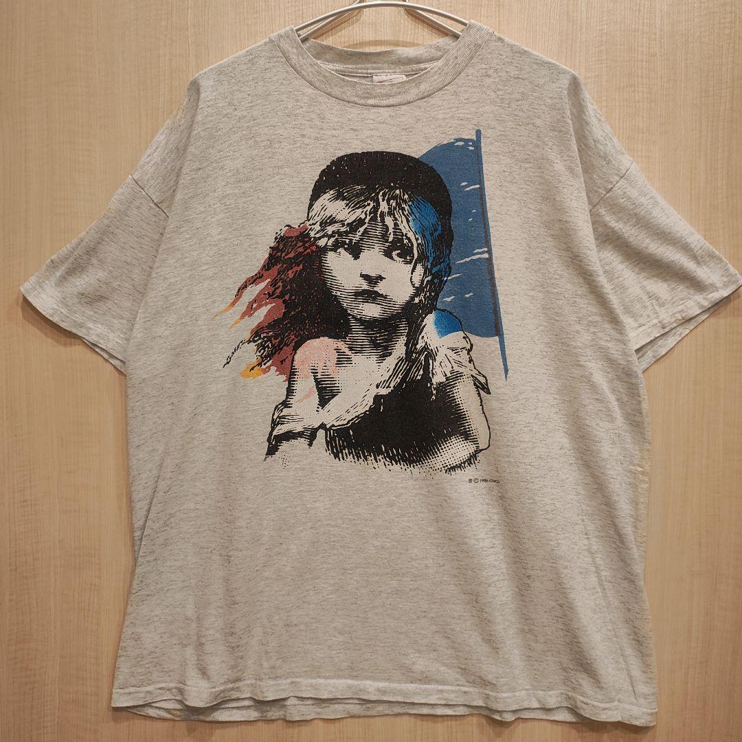 80年代 USA製 LES MISERABLES レミゼラブル 両面プリント