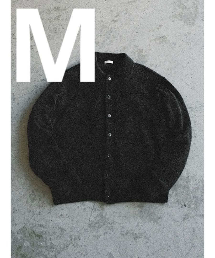 【LIDNM】ALPACA KNIT SHIRT CARDIGAN/M
