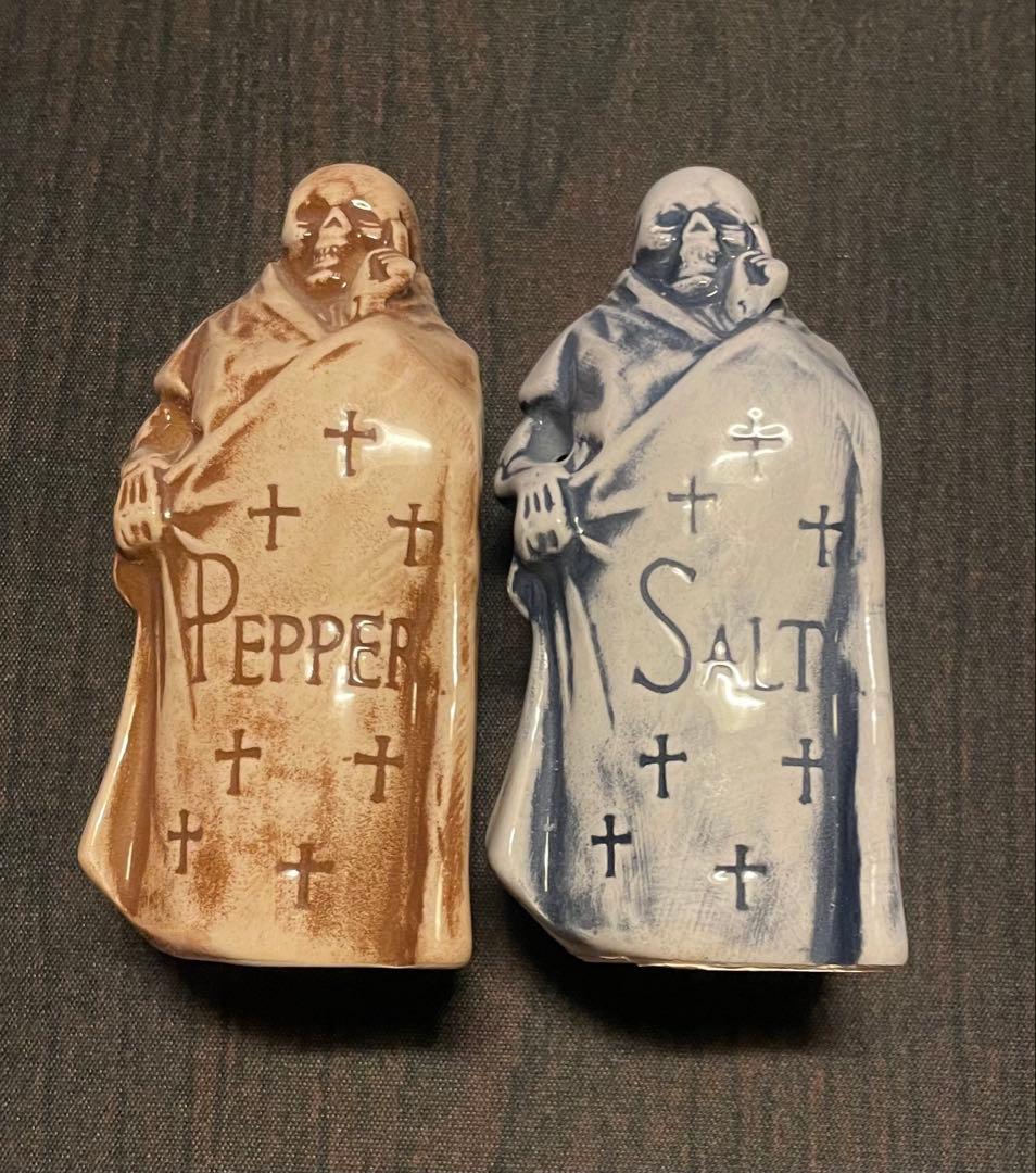 置物 NEIGHBORHOOD BOOZE REAPER SALT & PEPPER