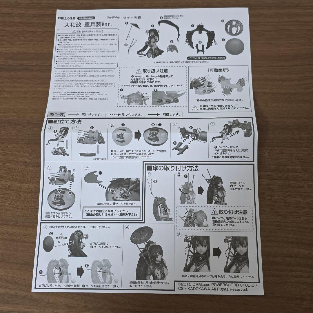 匿名発送　大和改 重兵装Ver. 「艦隊これくしょん～艦これ～」 1/8