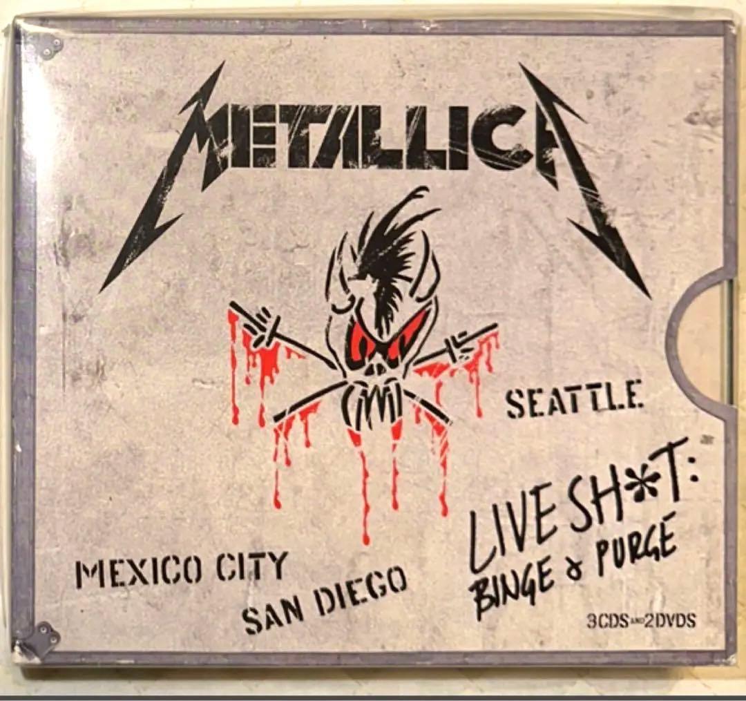 国内盤3CD＋2DVD！メタリカ/LIVE SHIT:BINGE & PURGE