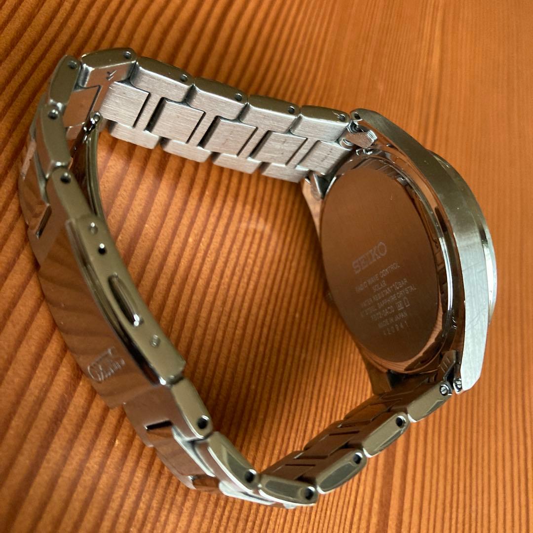 ２０２４年６月購入／セイコー／ＳＢＴＭ３１７ホワイト／ソーラー／￥５１,７００