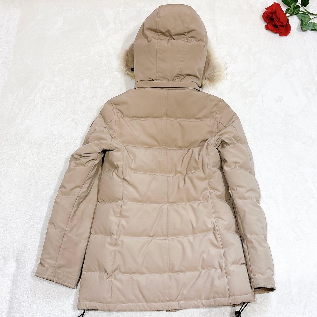 ほぼ未使用✨　カナダグース　ダウンジャケット　ベルビル　ベージュ　S